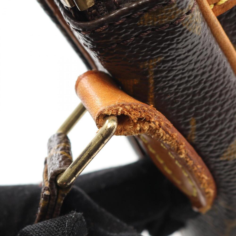 LOUIS VUITTON Brown Monogram Leather Shoulder Bag - Picture 10 of 11